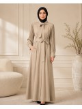 700 عباية بليسة  - Beige