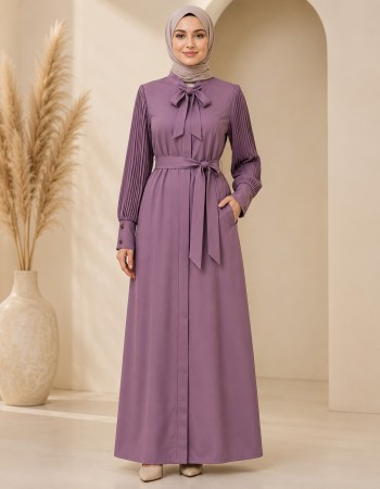 700 عباية بليسة  - Lila