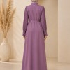 700 عباية بليسة  - Lila