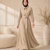 700 عباية بليسة  - beige