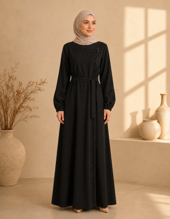 710  عباية كلفة - black