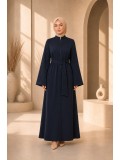 711  عباية كم ستراس - Dunkelblau