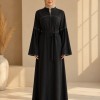 714  عباية كلفة قوس - Schwarz