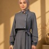 715  عباية صدر ردة - Anthrazit