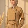 715  عباية صدر ردة - Beige