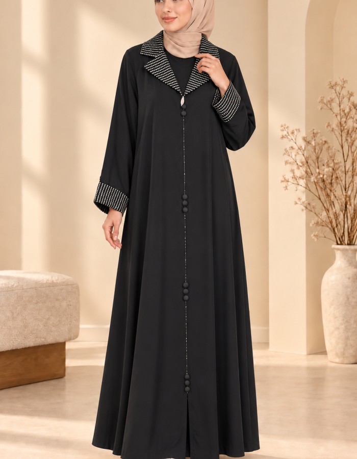 717  عباية زرار شكلية - Weiß