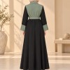 727  عباية ربع سحاب - khaki