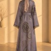 730  عباية قطعتين وردة - lavender
