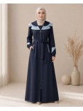 1245 مانطو السفير  - Dunkelblau
