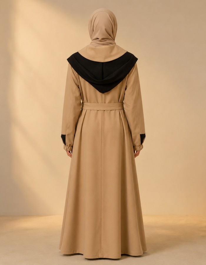 1245 مانطو السفير  - beige