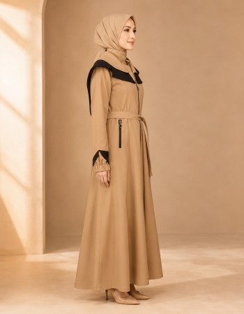 1245 مانطو السفير  - beige