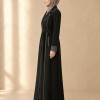 1247 مانطو جاكور أزرار - black
