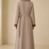 1247 مانطو جاكور أزرار - beige