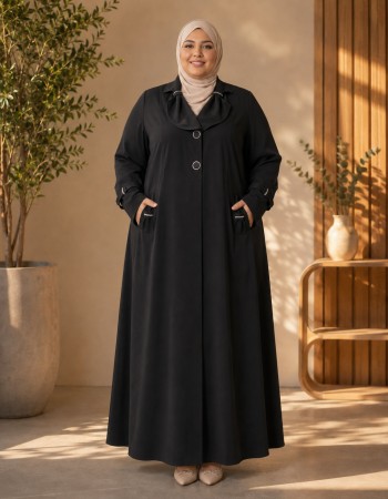 1249  مانطو برادا انفينيتي - black