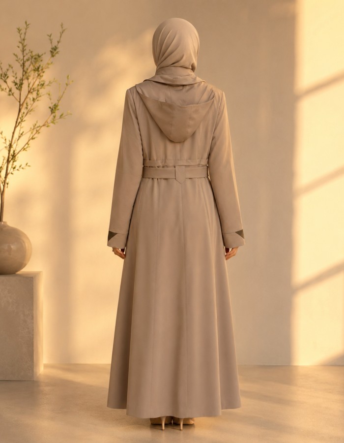 1250  مانطو براشوت - beige