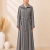 1254  مانطو جاكوار سحاب - gray