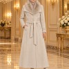 1400 مانطو جوخ كم كسرات - Mausgrau