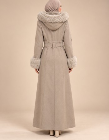 1402 مانطو شتوي  - Beige
