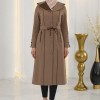 1243  ترانشكوت قبة و نص - Beige