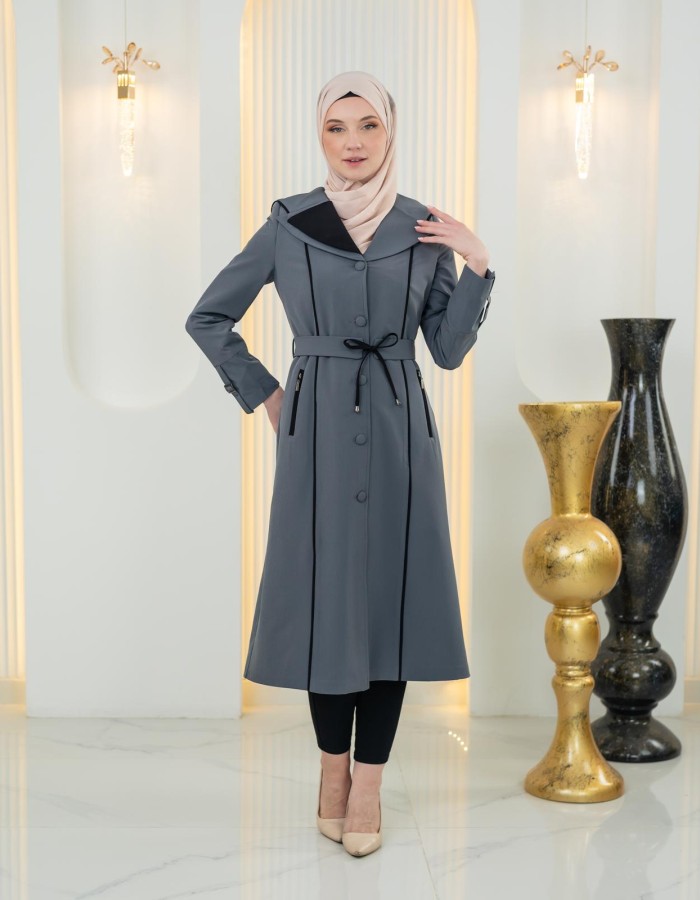 1243  ترانشكوت قبة و نص - Grau