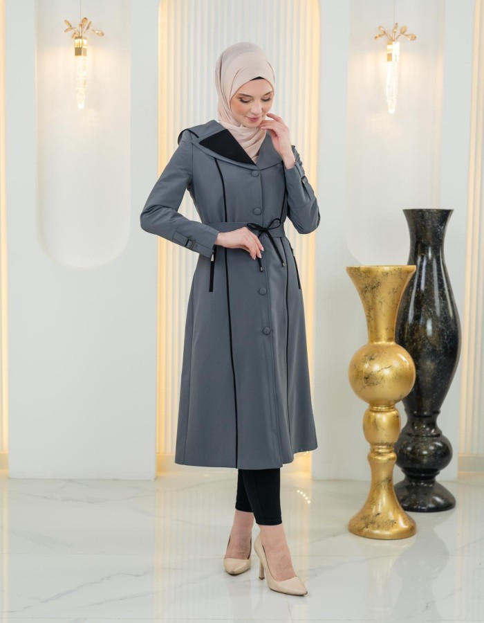 1243  ترانشكوت قبة و نص - Grau