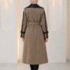 1394 ترانشكوت جوخ وجلد - Mausgrau