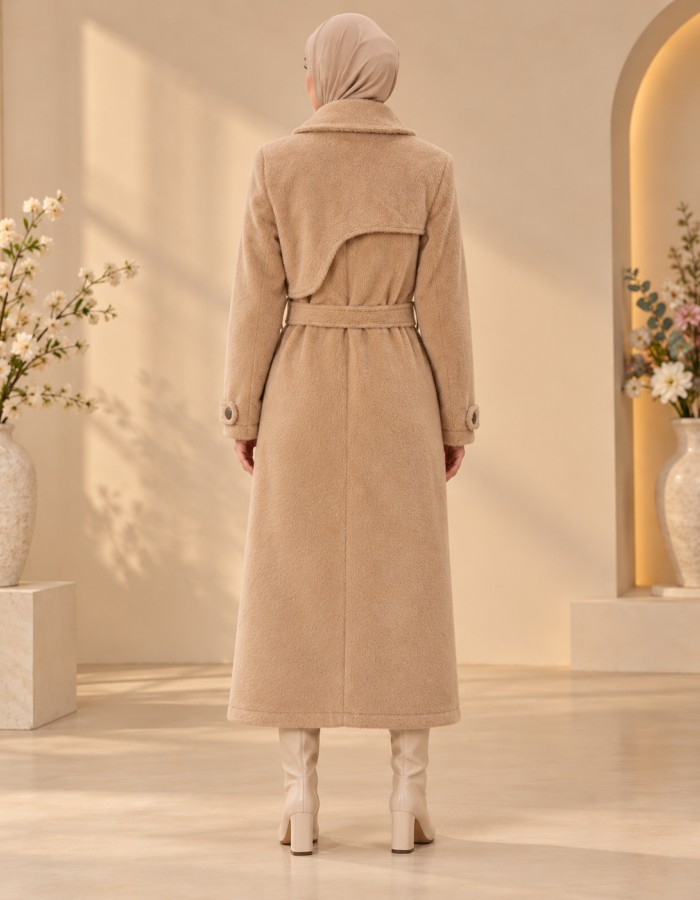 1403 ترانشكوت شتوي  - Beige