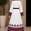 قفطان كريب 4127  - red