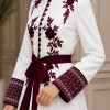 قفطان كريب 4127  - red