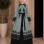 Luxurious Two-Piece Pleated Kaftan 4127 - mint