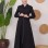 brada Coat with Buttoned Bolero and Hood 1220 - black