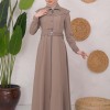 مانطو برادا نسائي صيفي 1220 Bej