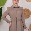 مانطو برادا نسائي صيفي 1220 Bej
