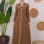 Long Rain Parachute Coat with Hood and Satin Lining 1221 - tan