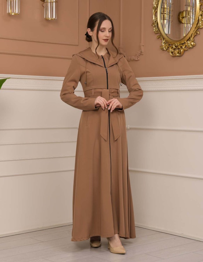 Modest Women Prada Topcoat 1225 - beige