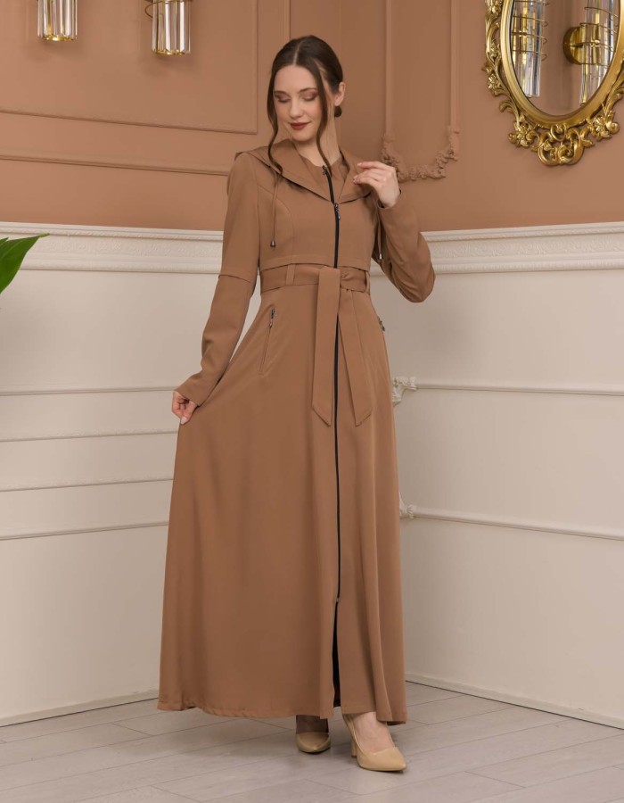Modest Women Prada Topcoat 1225 - beige