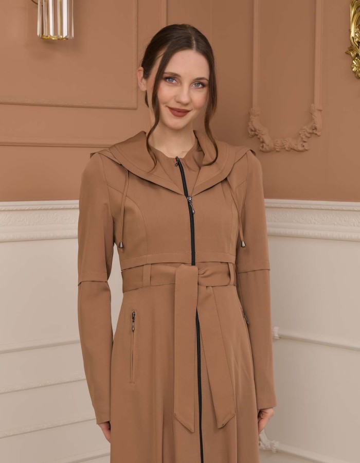 Modest Women Prada Topcoat 1225 - beige