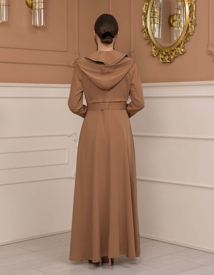 Modest Women Prada Topcoat 1225 - beige