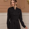 Modest Women Prada Topcoat 1226 - black