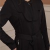 Modest Women Prada Topcoat 1226 - black
