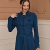 Modest Women Prada Topcoat 1226 - Turquoise