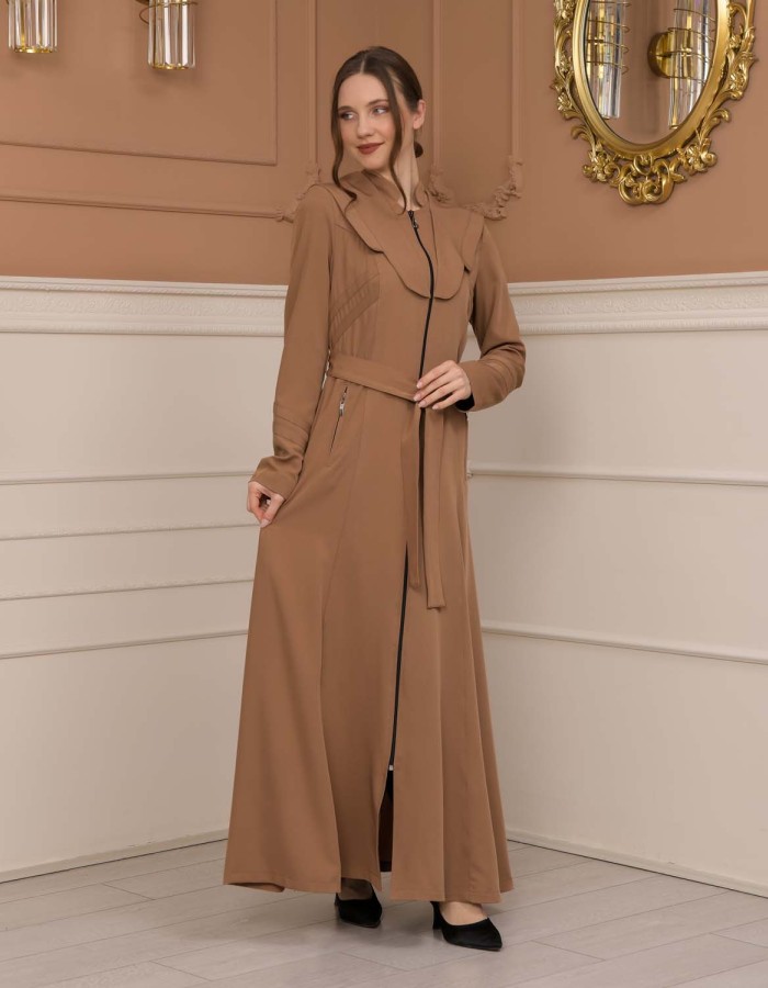 Modest Women Prada Topcoat 1226 - beige