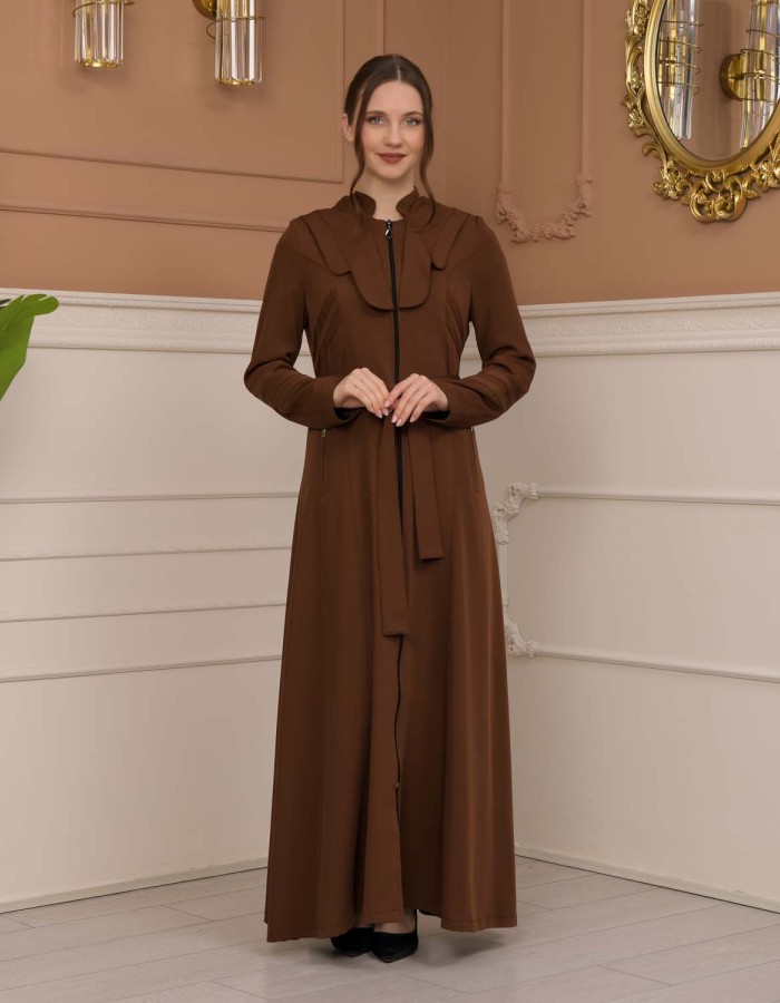 Modest Women Prada Topcoat 1226 - tan