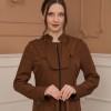 Modest Women Prada Topcoat 1226 - tan