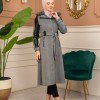 Trench Coat Wool Mohair Code 1364 - Grau