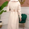Trench Coat Wool Mohair Code 1364 - Beige