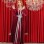 Royal Two-Piece Velvet Kaftan 4121 - burgundy