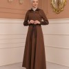 Womens Summer Long Coat Prada - Code 1234 - Braun