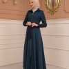 Womens Summer Long Coat Prada - Code 1234 - turquoise