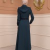 Womens Summer Long Coat Prada - Code 1234 - turquoise